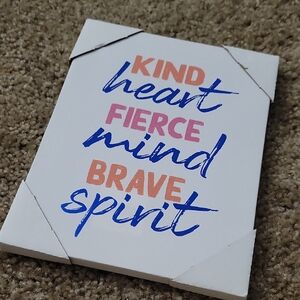 Motivational Wall Art with Bold Text